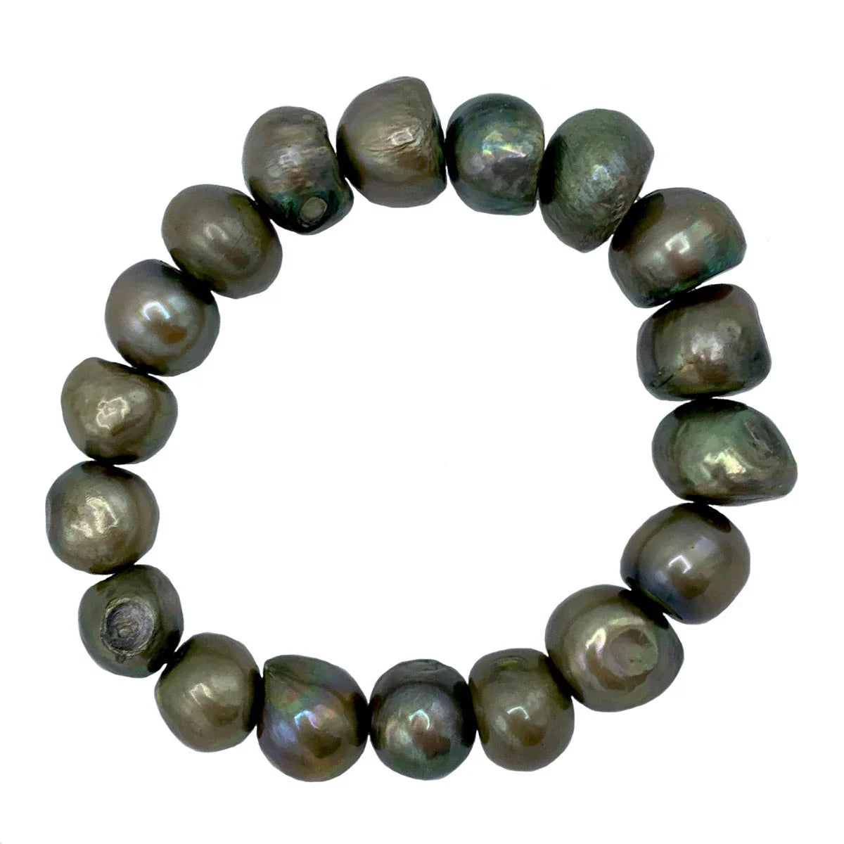 Stretch Bam Bam Bracelet in Pistachio - The French Shoppe