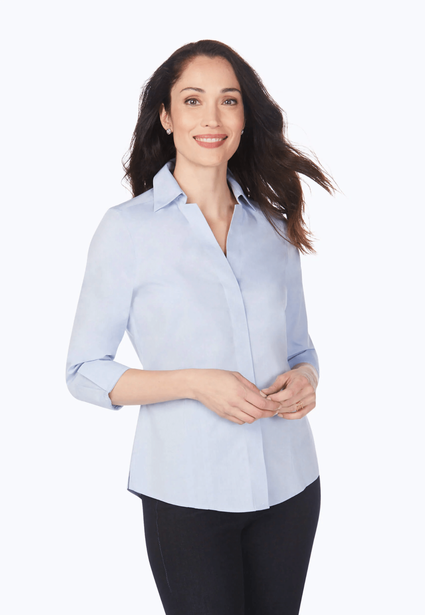 Taylor Essential Pinpoint Non-Iron Shirt - The French Shoppe