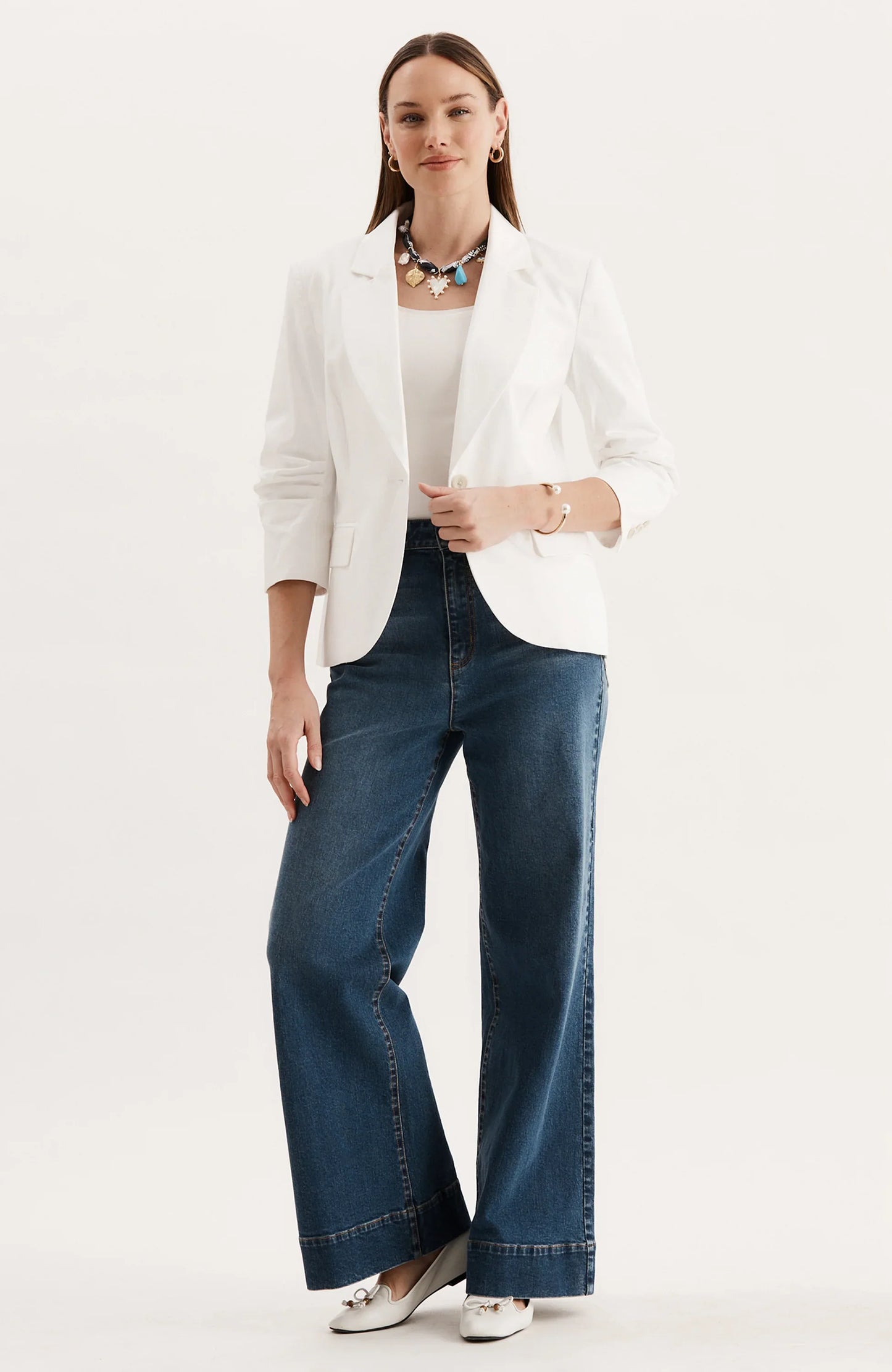 Taylor Jacket - 4 / White - Jacket