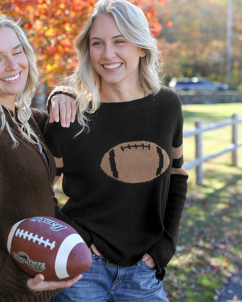 Football Crew Lightweight Sweater