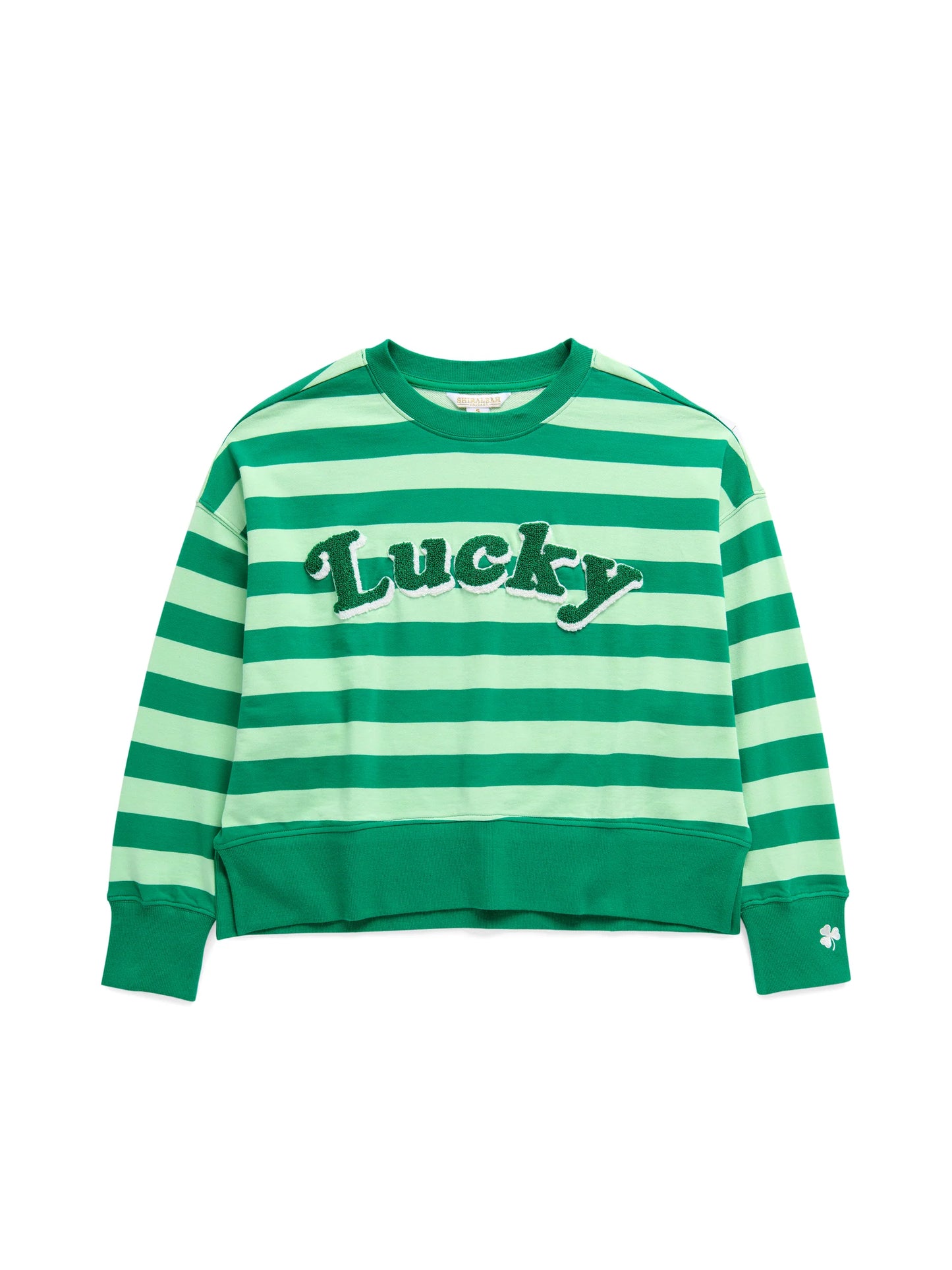 Striped Relaxed Lucky Sweatshirt