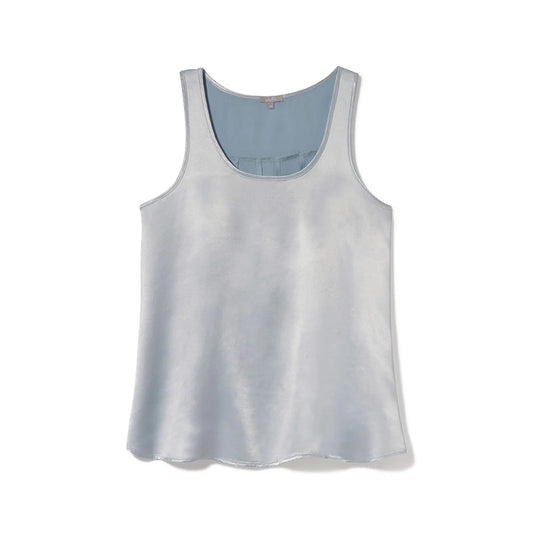 Laura Satin Racerback Swing Tank