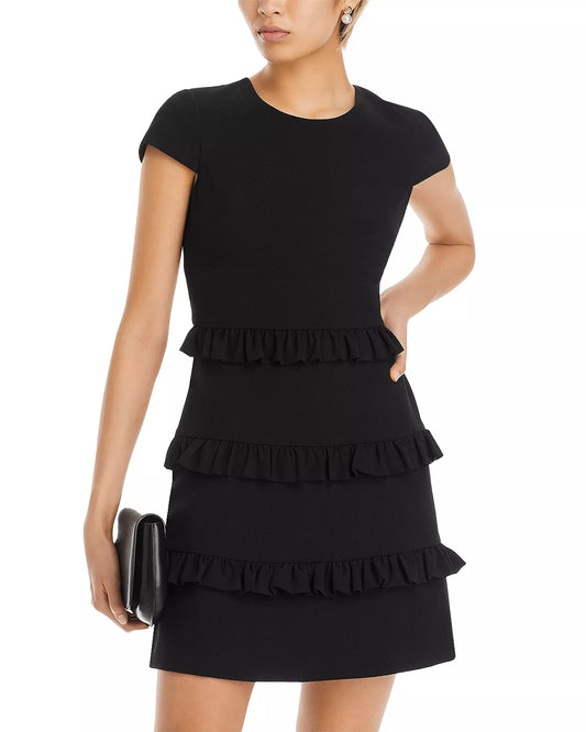 Tiered Ruffled Dress - The French Shoppe