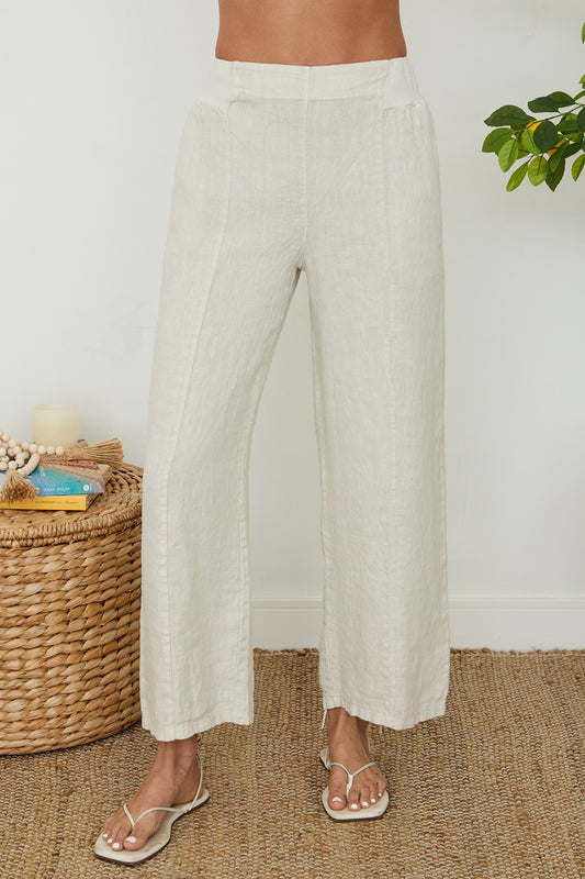 Wide Leg Linen Pants