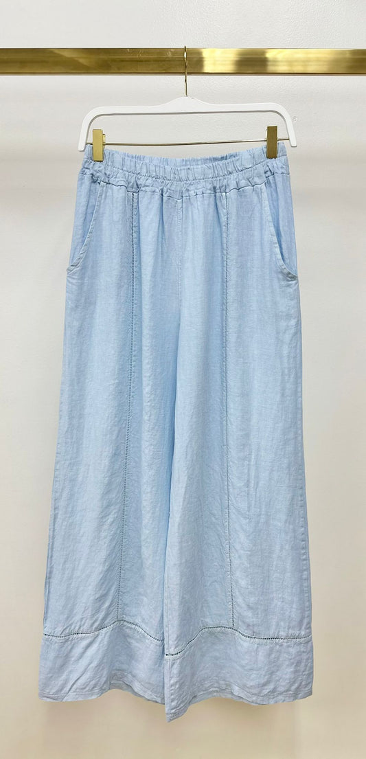 Linen Wide Leg Pants