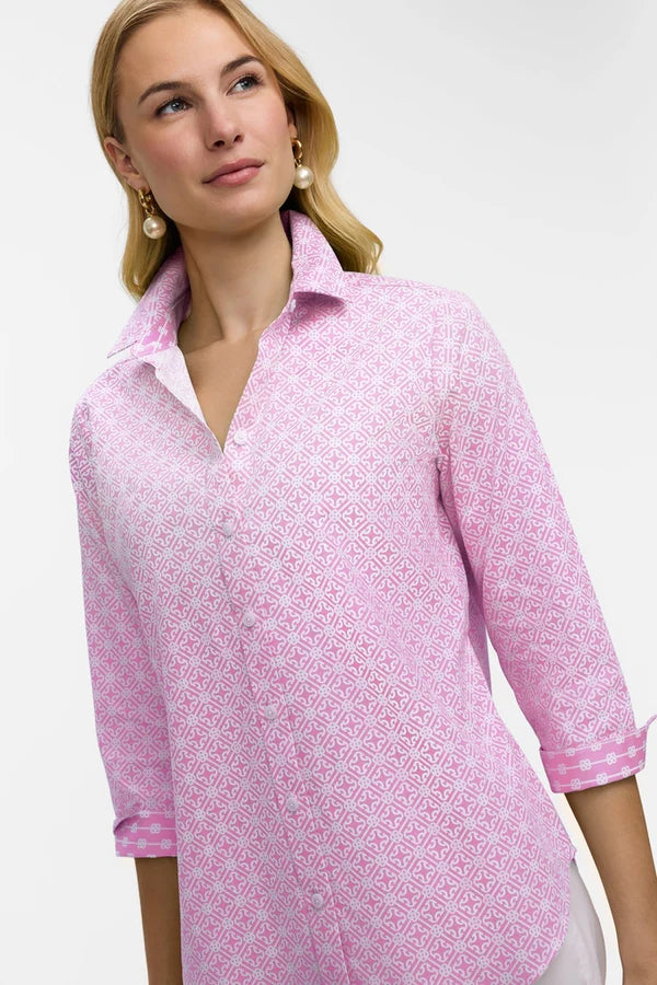 Margie Geo Lattice Shirt