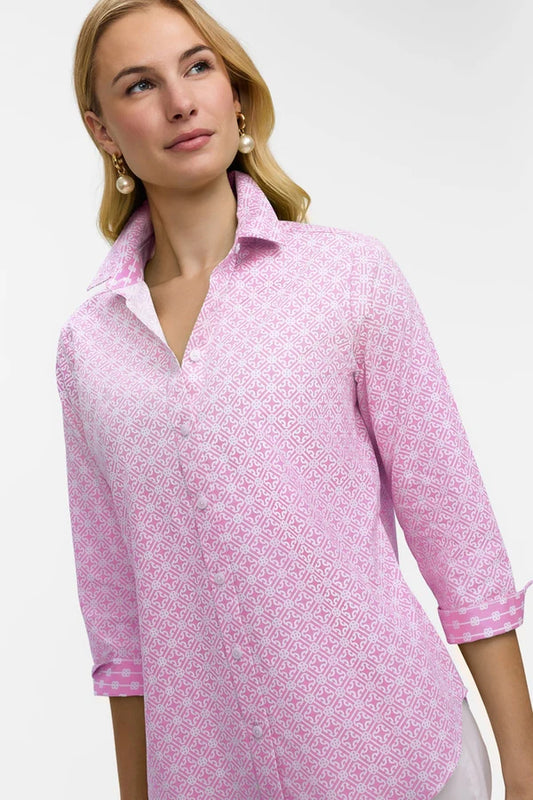 Margie Geo Lattice Shirt