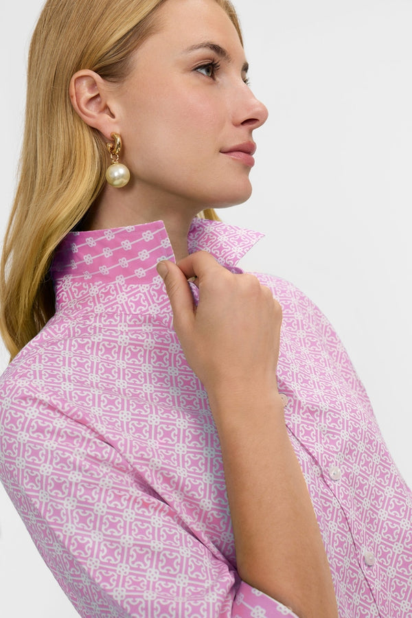 Margie Geo Lattice Shirt
