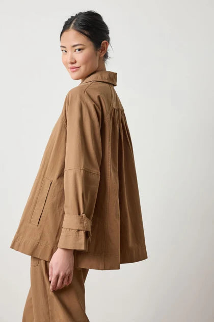 Collared Twill Jacket