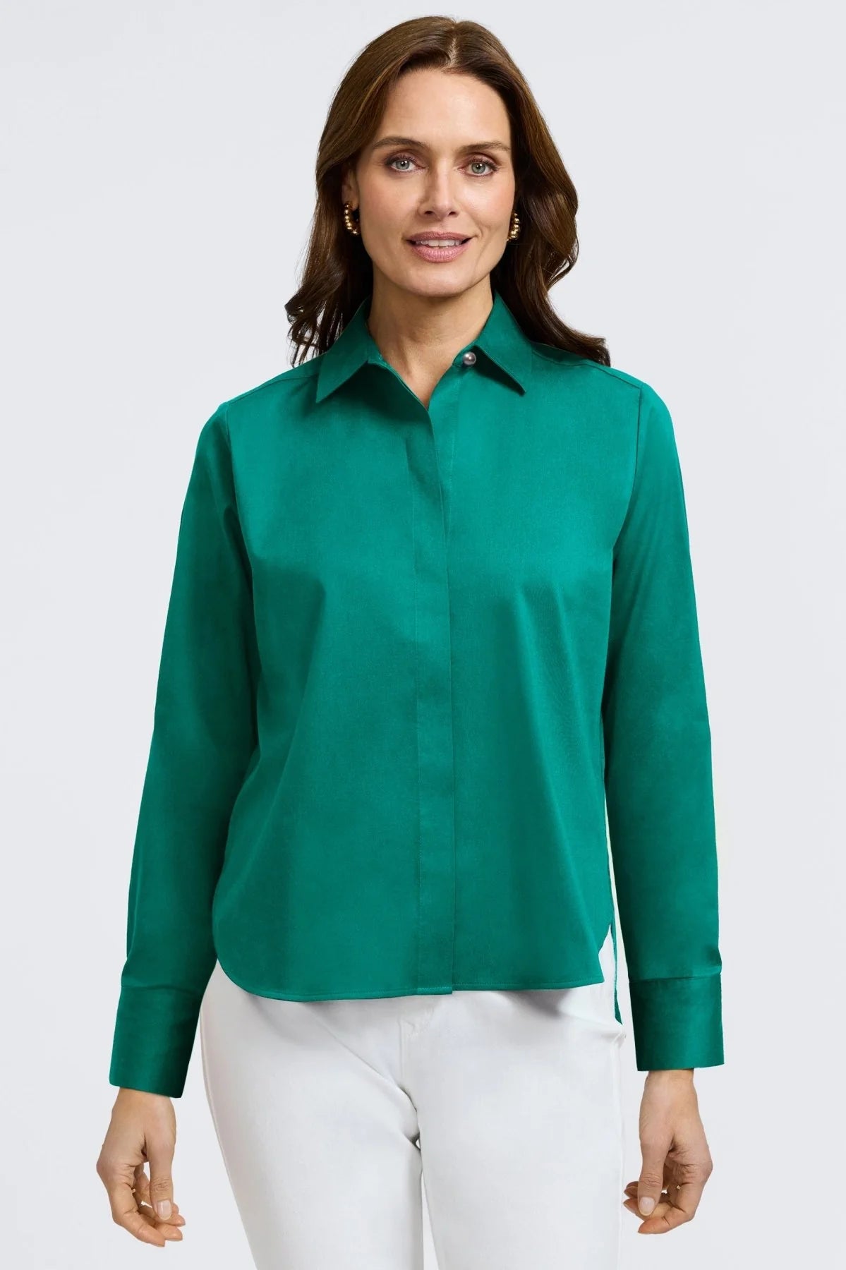 Pearl Long Sleeve Matte Shirt