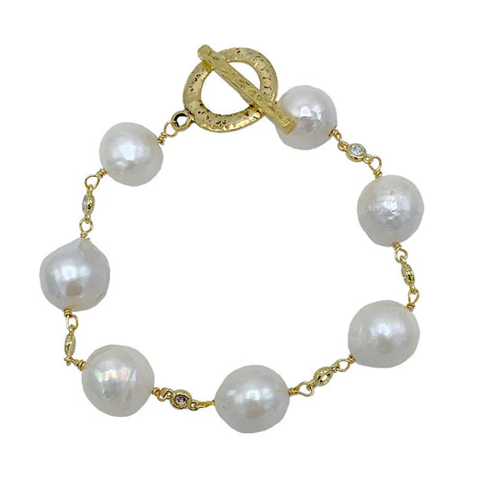 Alexandria Bracelet on Gold