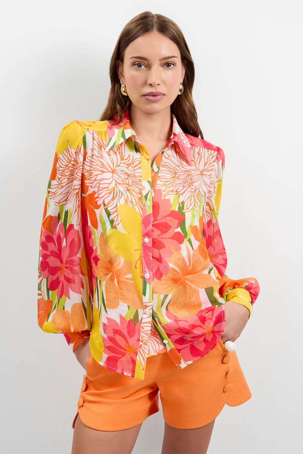 Monte Balloon Sleeve Top