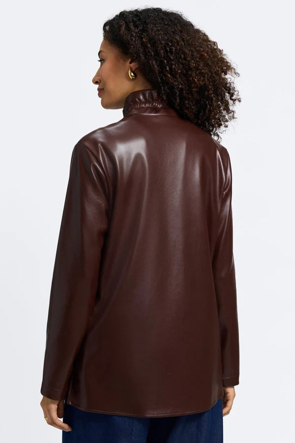 Carolina Vegan Leather Jacket