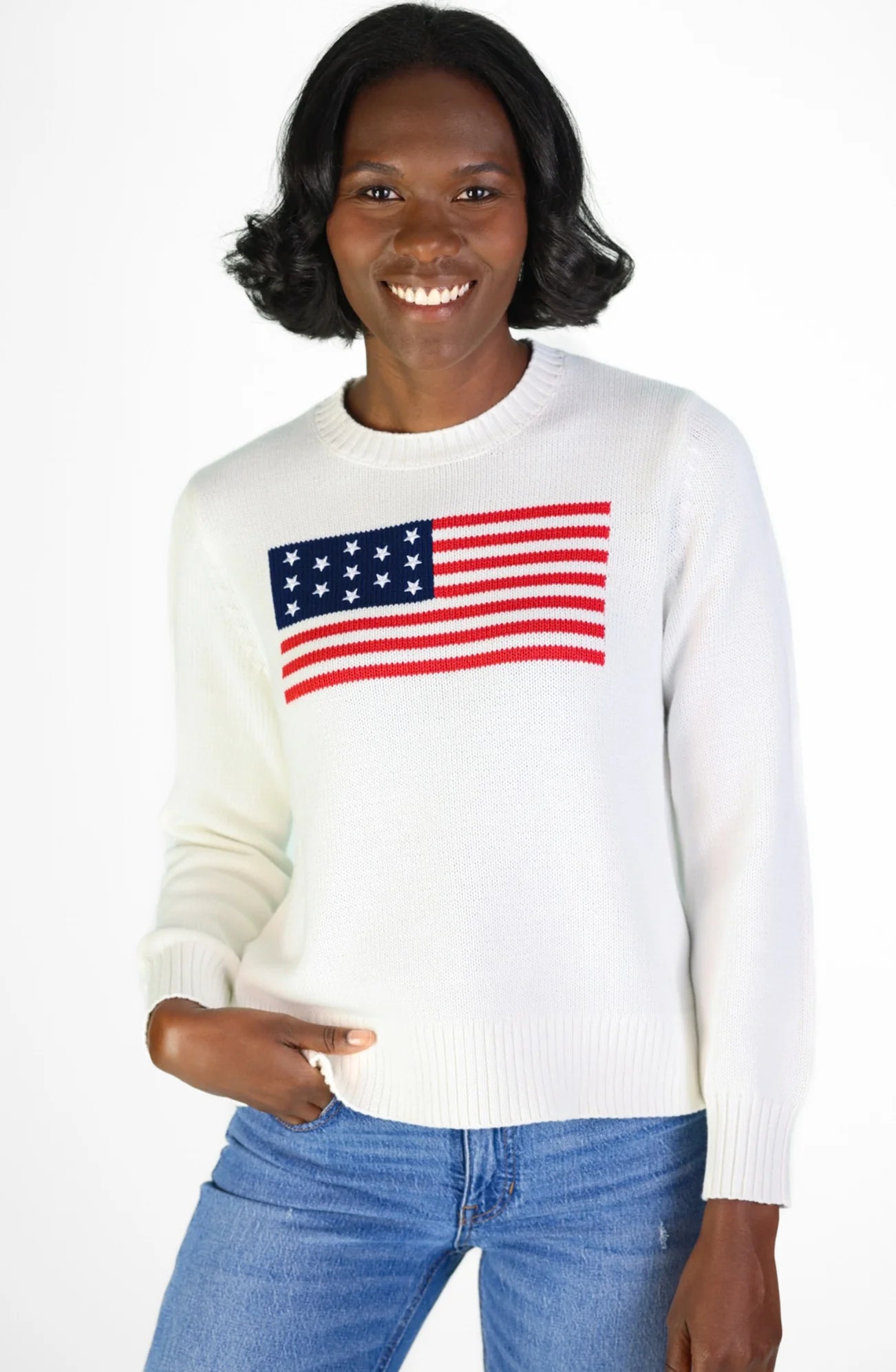 Sport Crew Flag Sweater