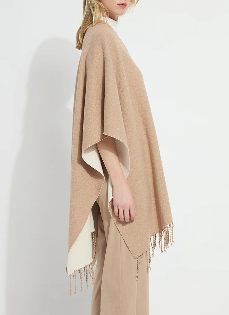 Basilia Double Face Reversible Wrap