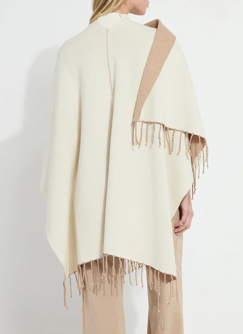 Basilia Double Face Reversible Wrap