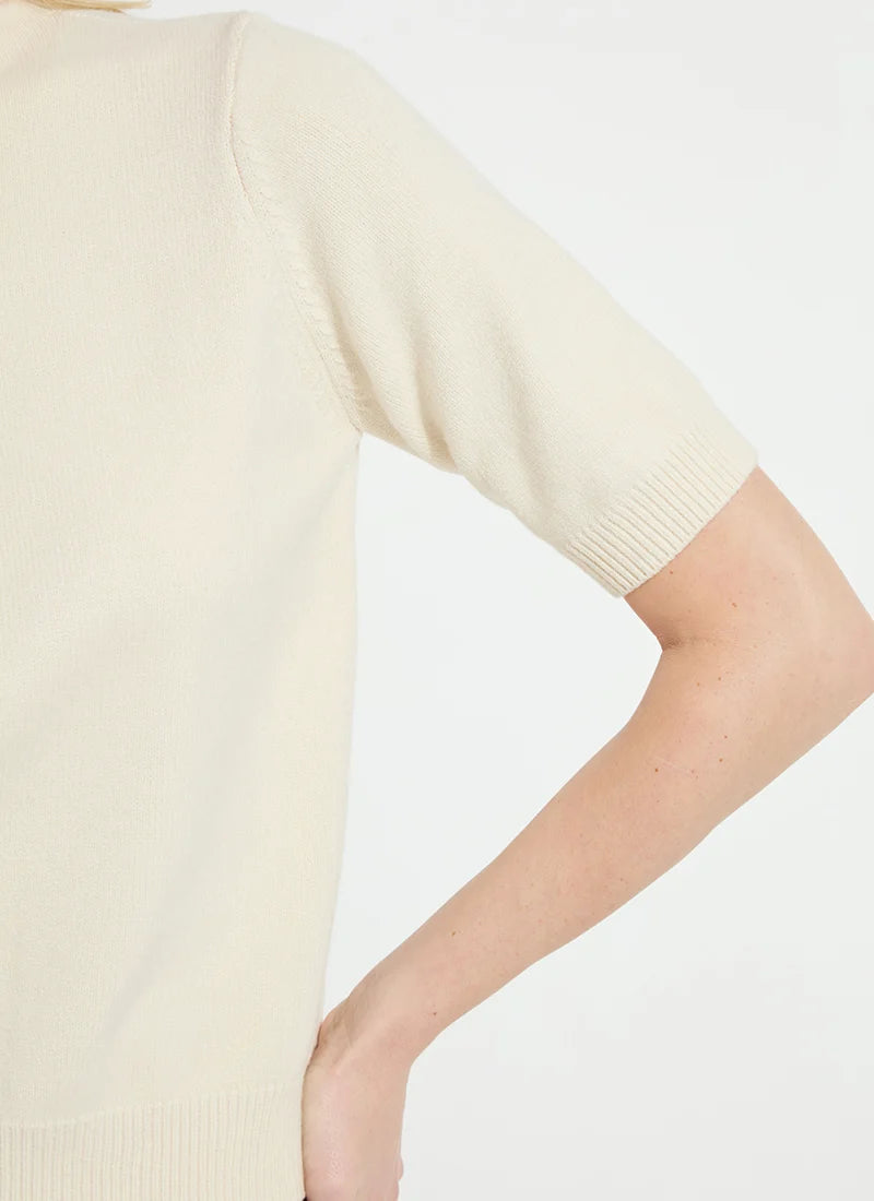 Delphina Short Sleeve Sweater