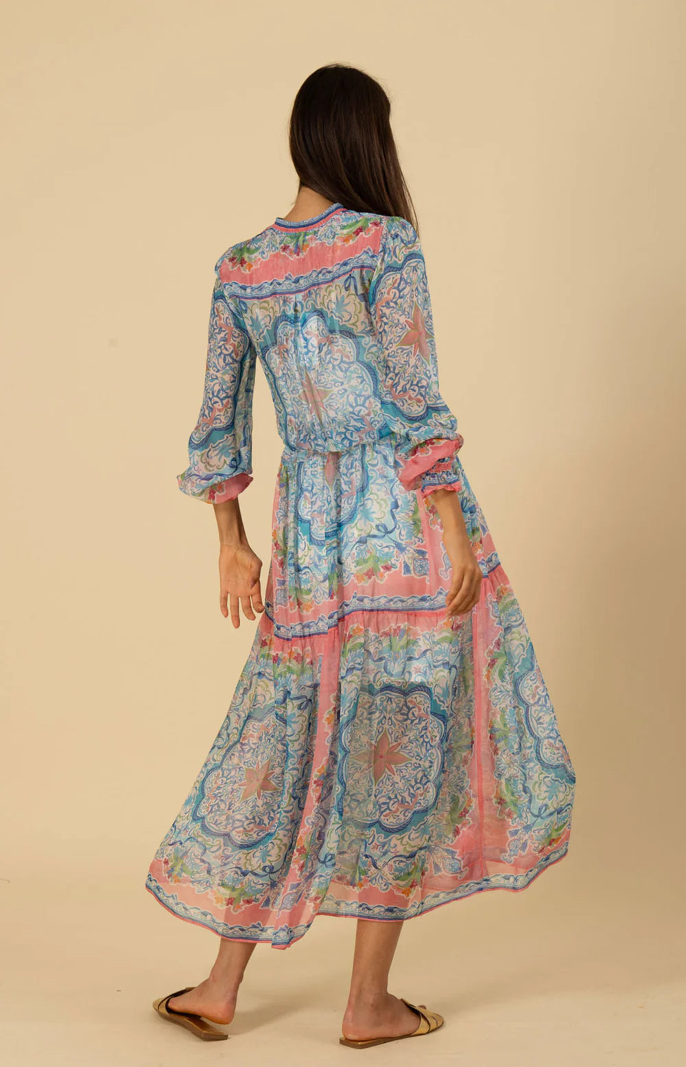 Halo Chiffon Maxi Dress