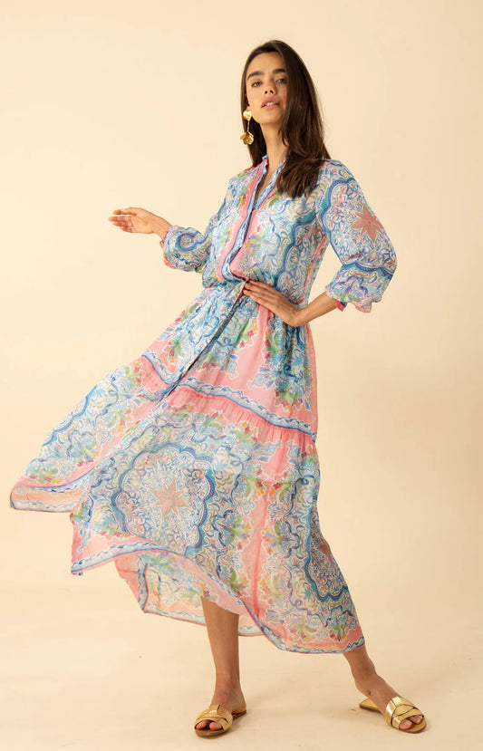 Halo Chiffon Maxi Dress