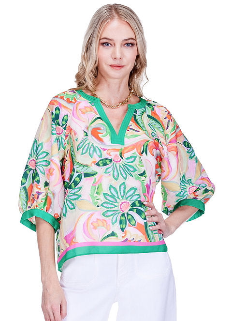 Patchwork Garden Top