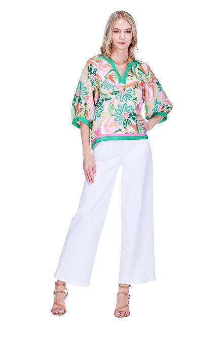 Patchwork Garden Top
