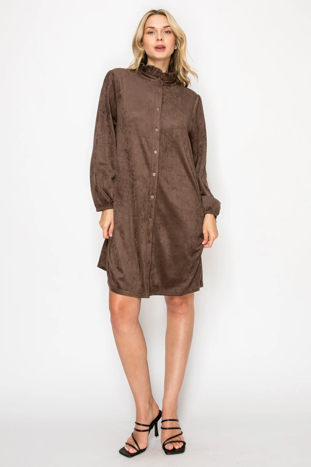 Anthony Ruffle Dress