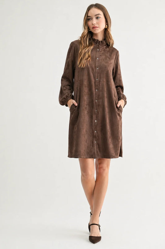 Anthony Ruffle Dress
