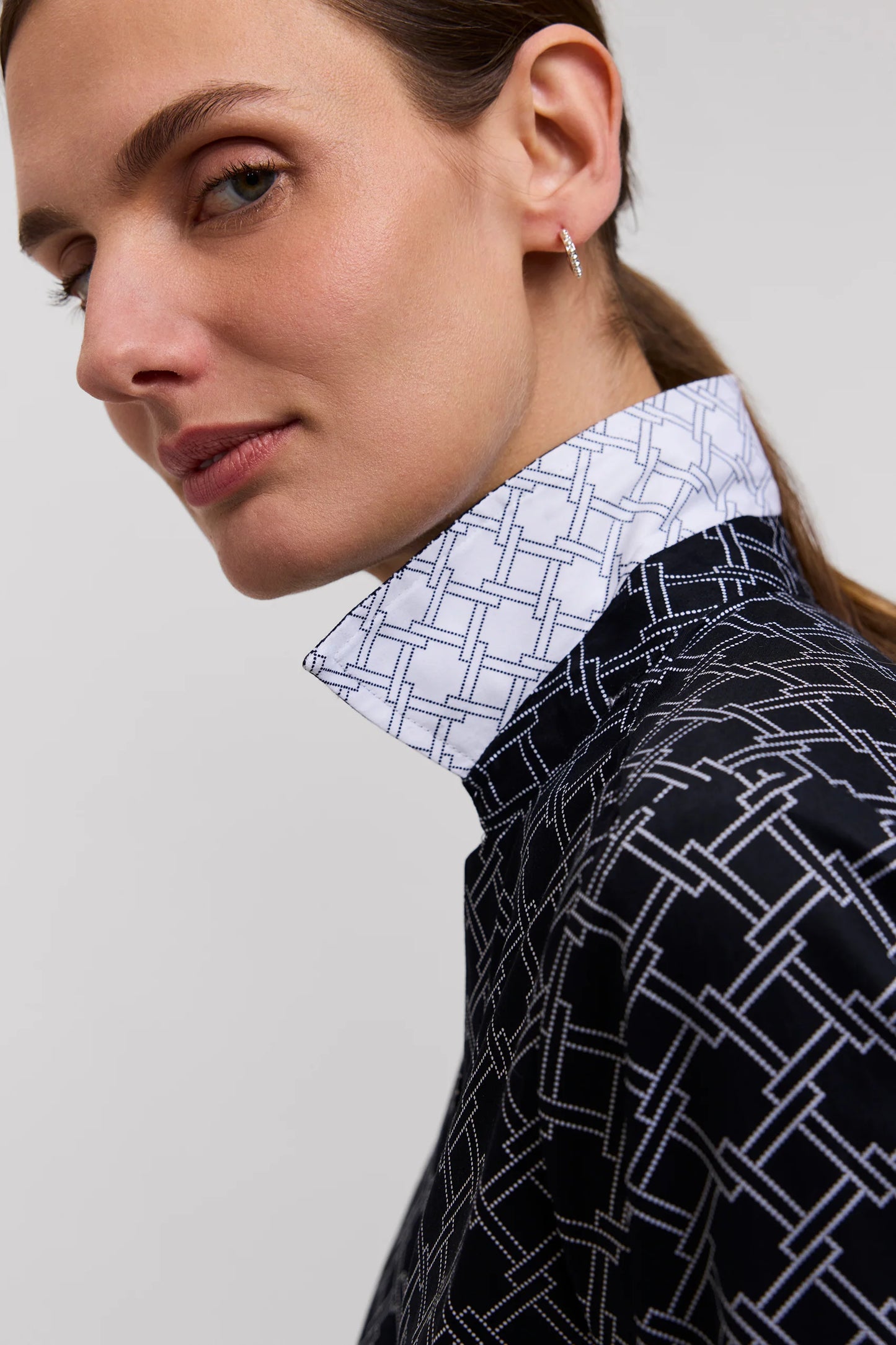 Taylor Square Links 3/4 Sleeve Shirt