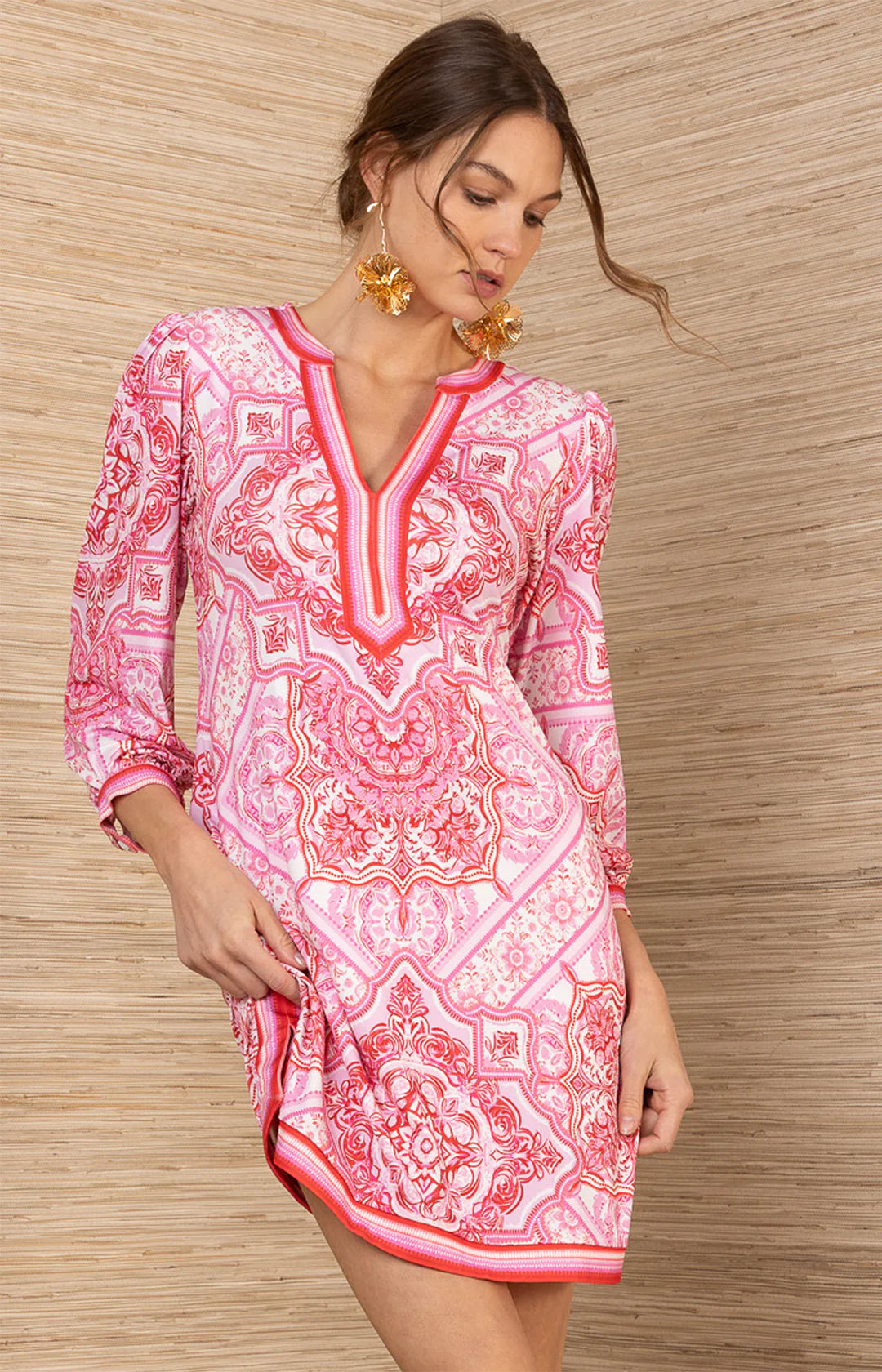 pink jersey dress Austen Jersey Dress