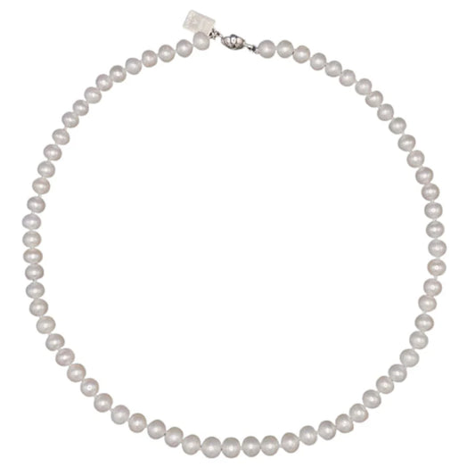 Freshwater Cultured Pearl Necklace 18"