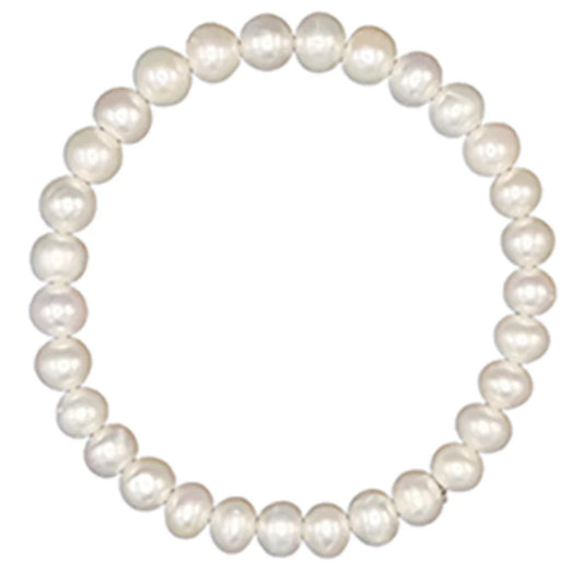 Freshwater Pearl Stretch Bracelet