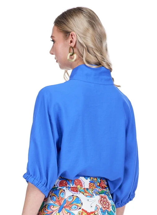 Royal Collar Top