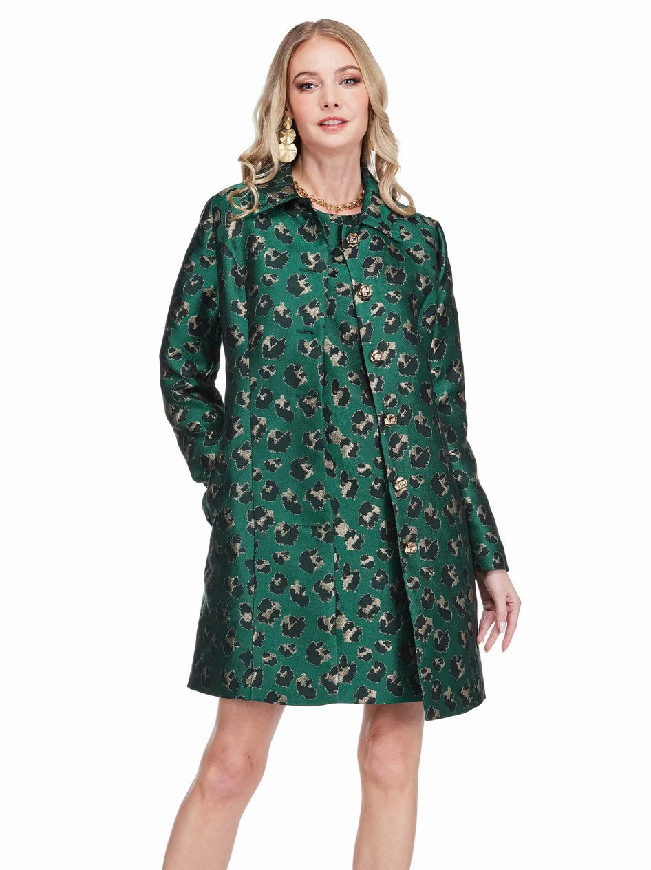 Cheetah Fitted Coat