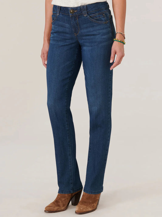 "Ab"solution® Booty Lift Straight Leg Indigo Jeans