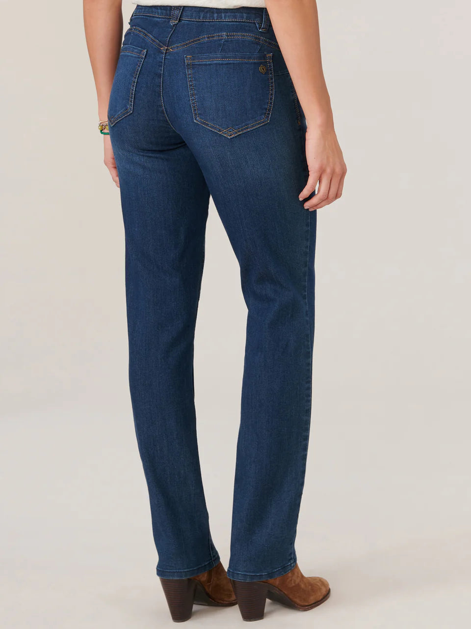 "Ab"solution® Booty Lift Straight Leg Indigo Jeans