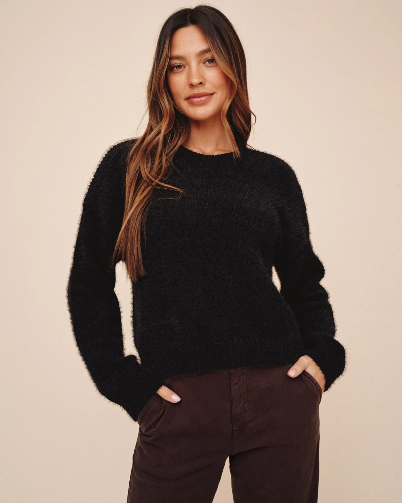 Drop Shoulder Sweater