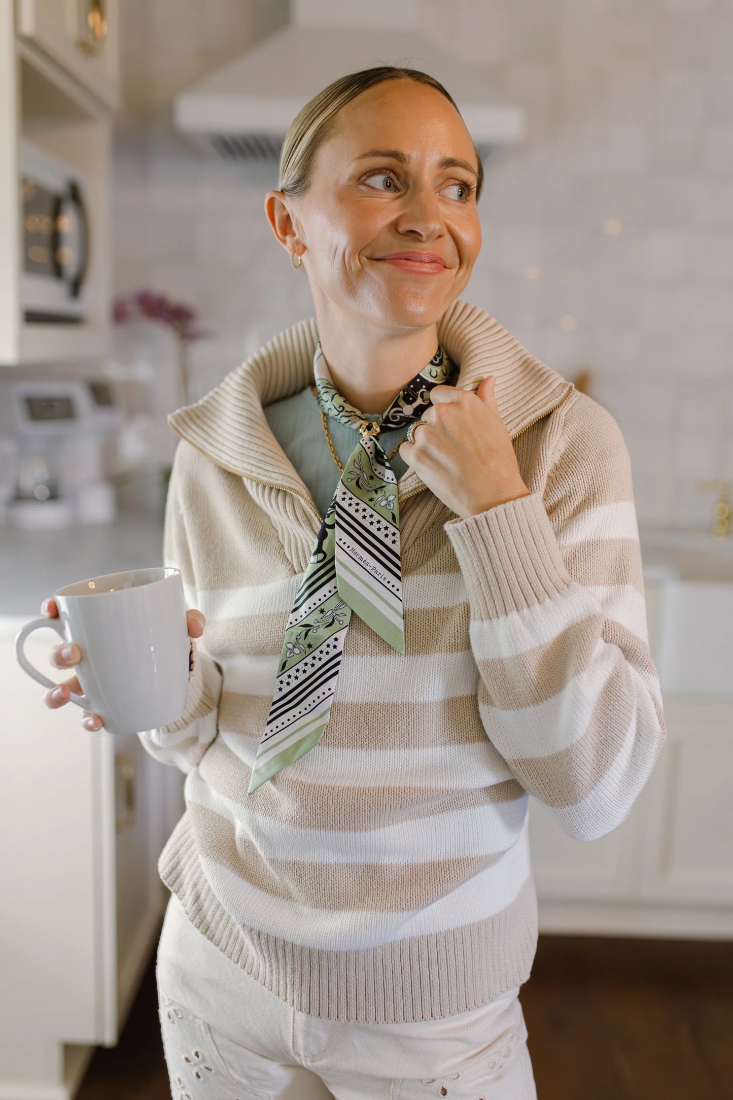 Blaire Quarter Zip Sweater