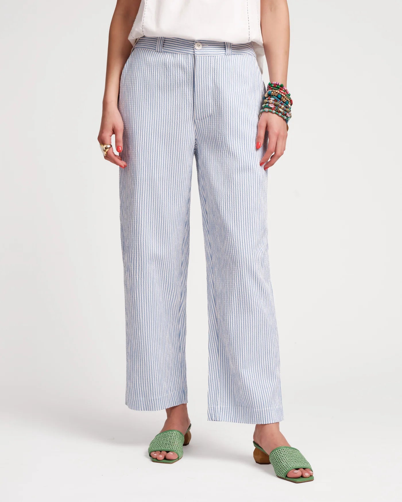 Coleman Pant Stripe Seersucker