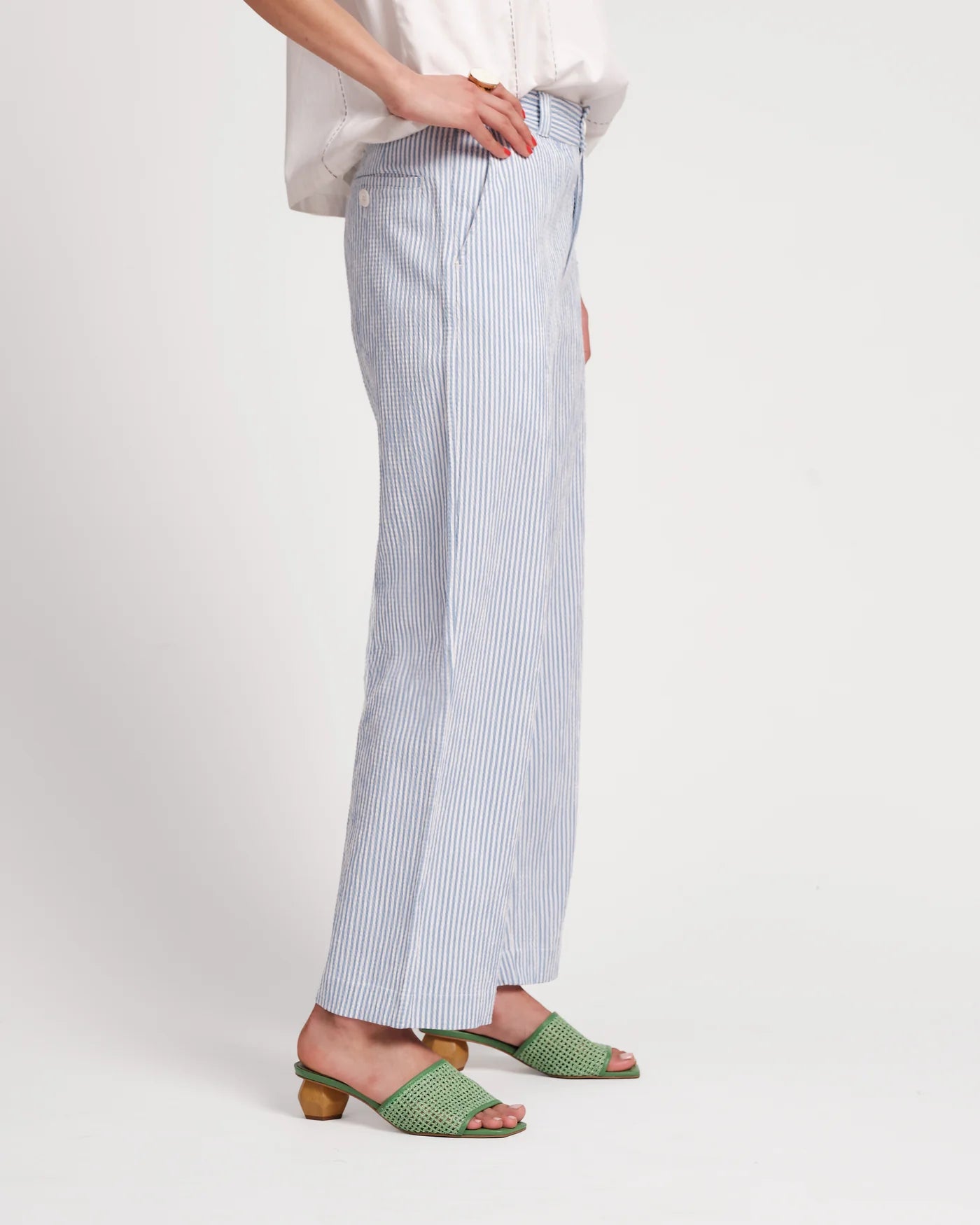 Coleman Pant Stripe Seersucker