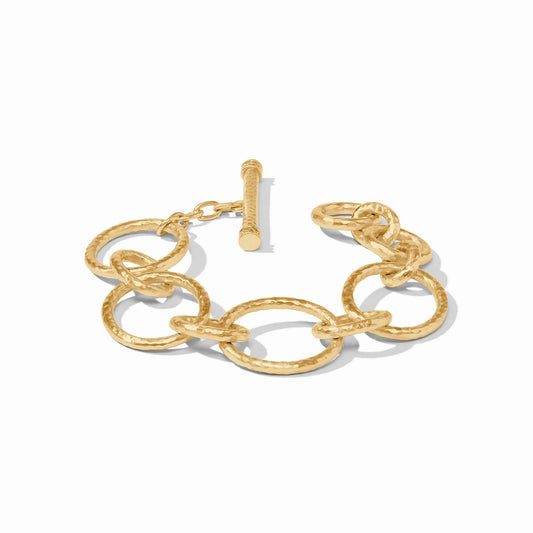 Catalina Light Link Bracelet in Gold - The French Shoppe