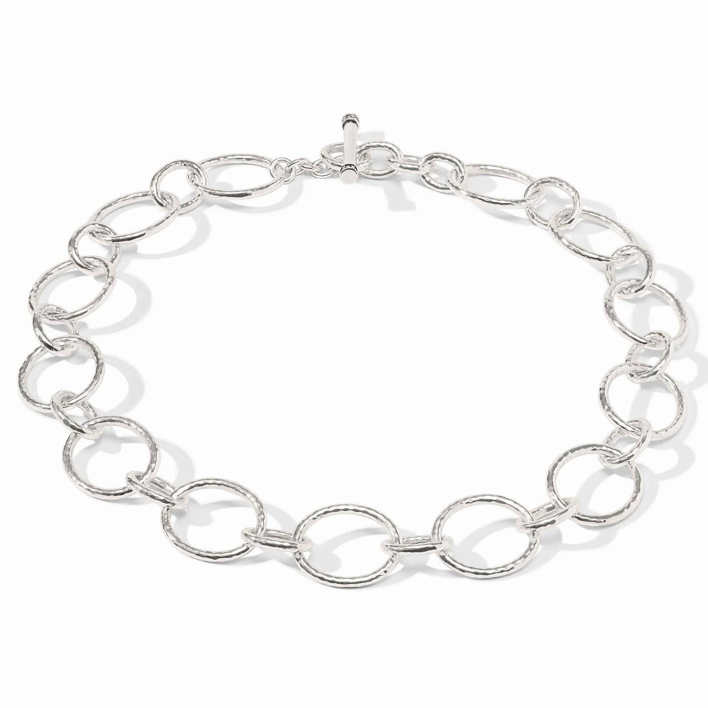 Catalina Light Link Necklace in Silver