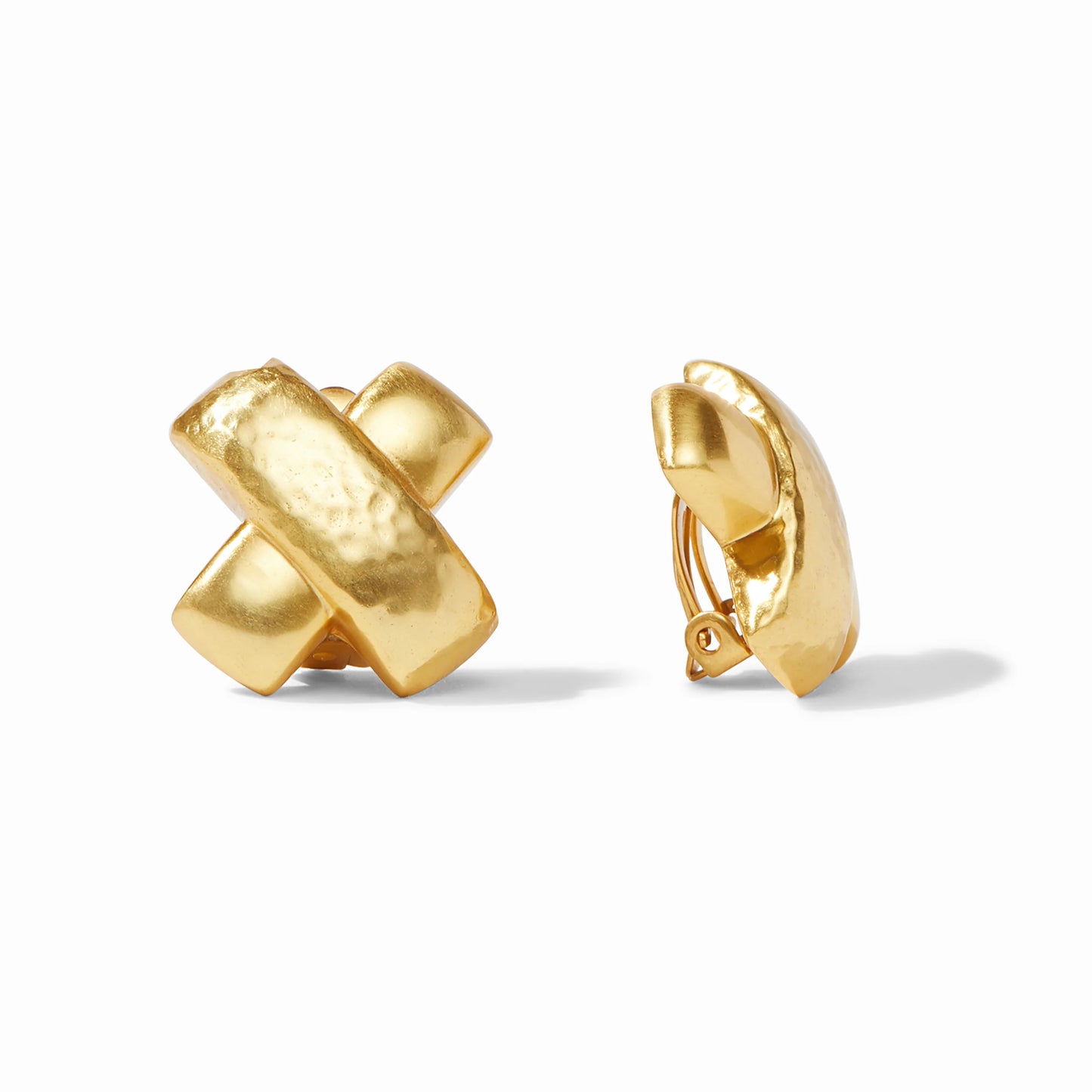 Catalina X Clip Earrings.