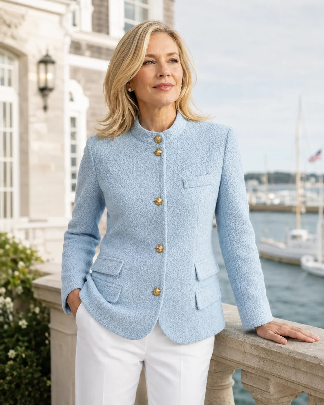 The Edie Boucle Jacket