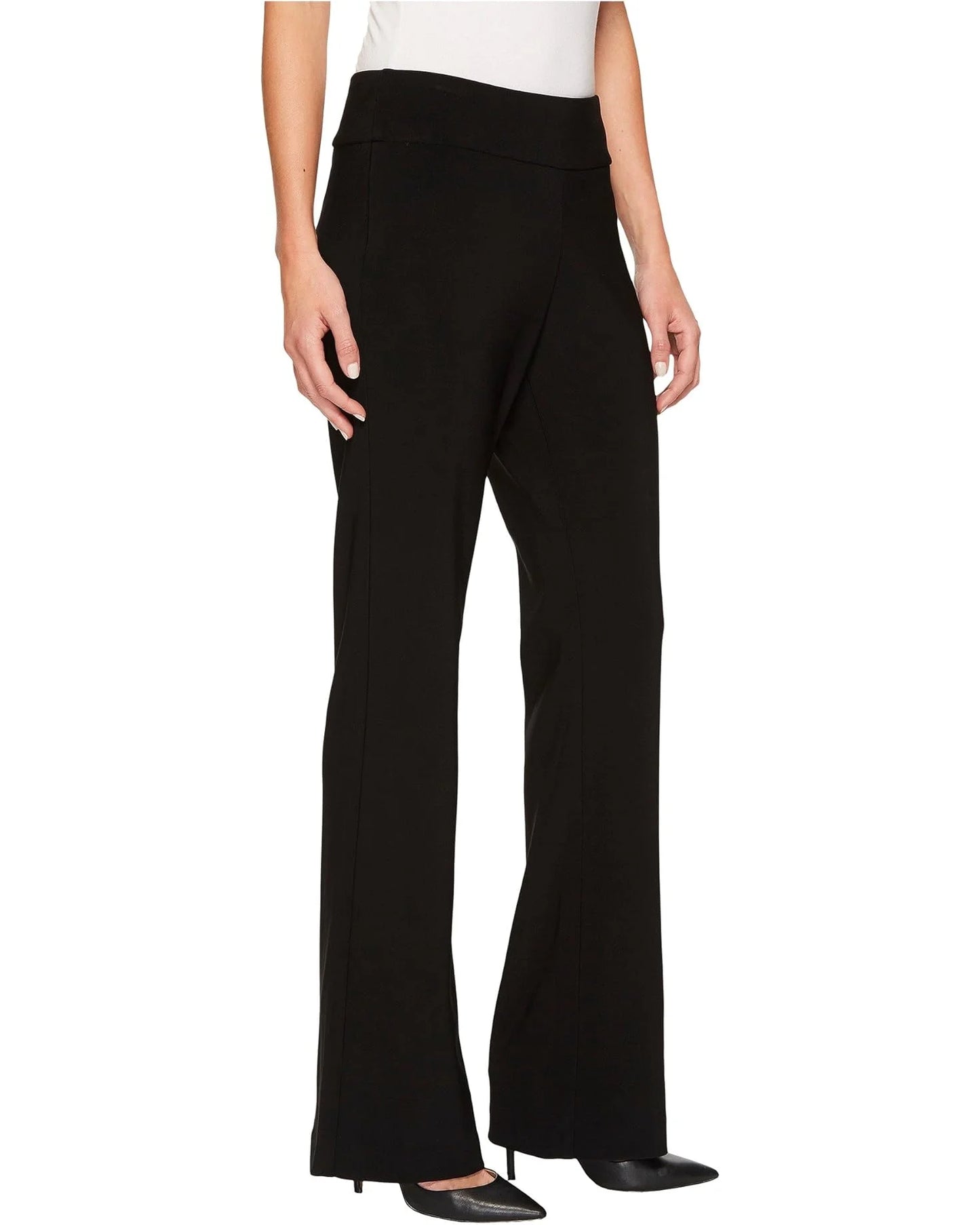 Long Microfiber Flare Pant