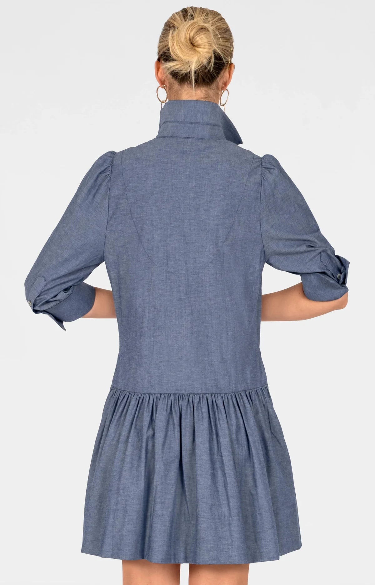 So Sweet Chambray Dress
