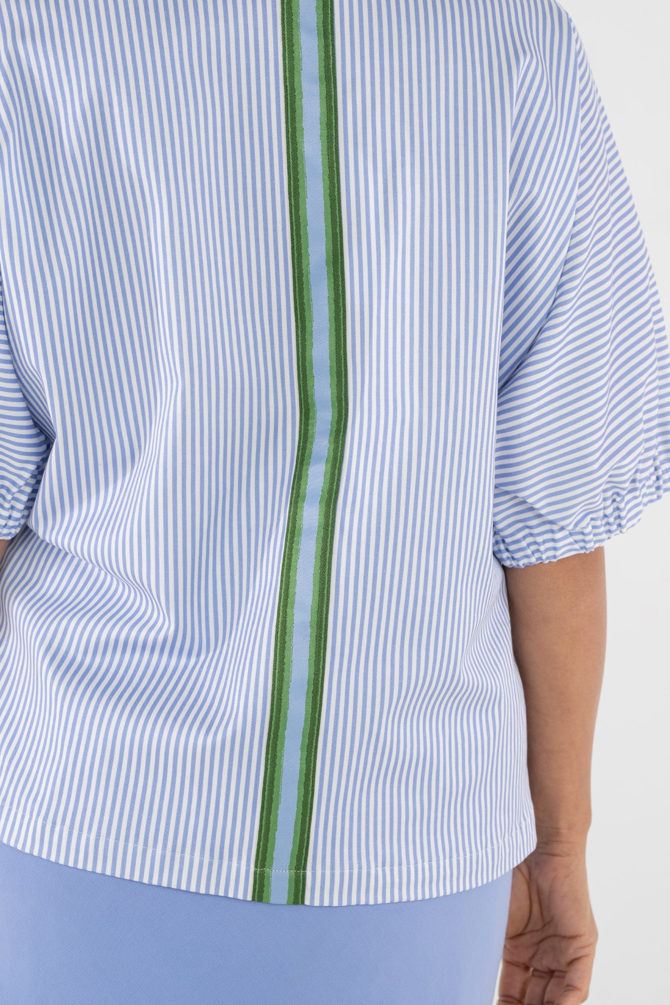 Poppy Top in Grapemist Stripe