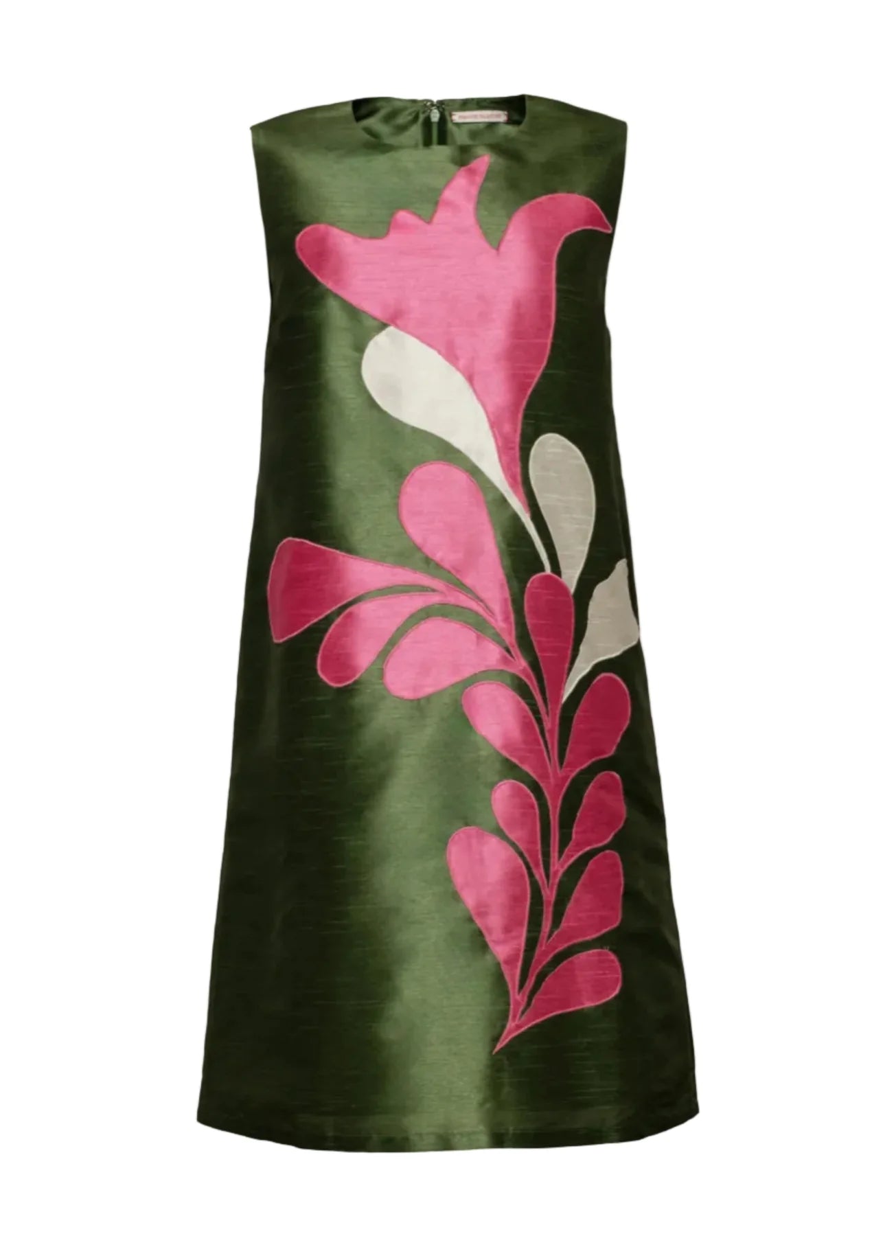 Lilly Shift Dress in Modern Palm