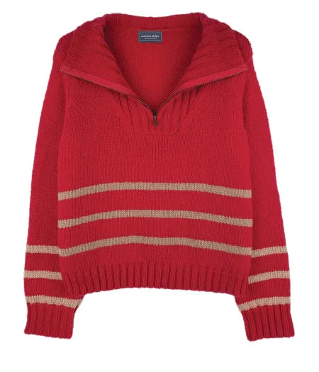 Petra Zip Top Sweater