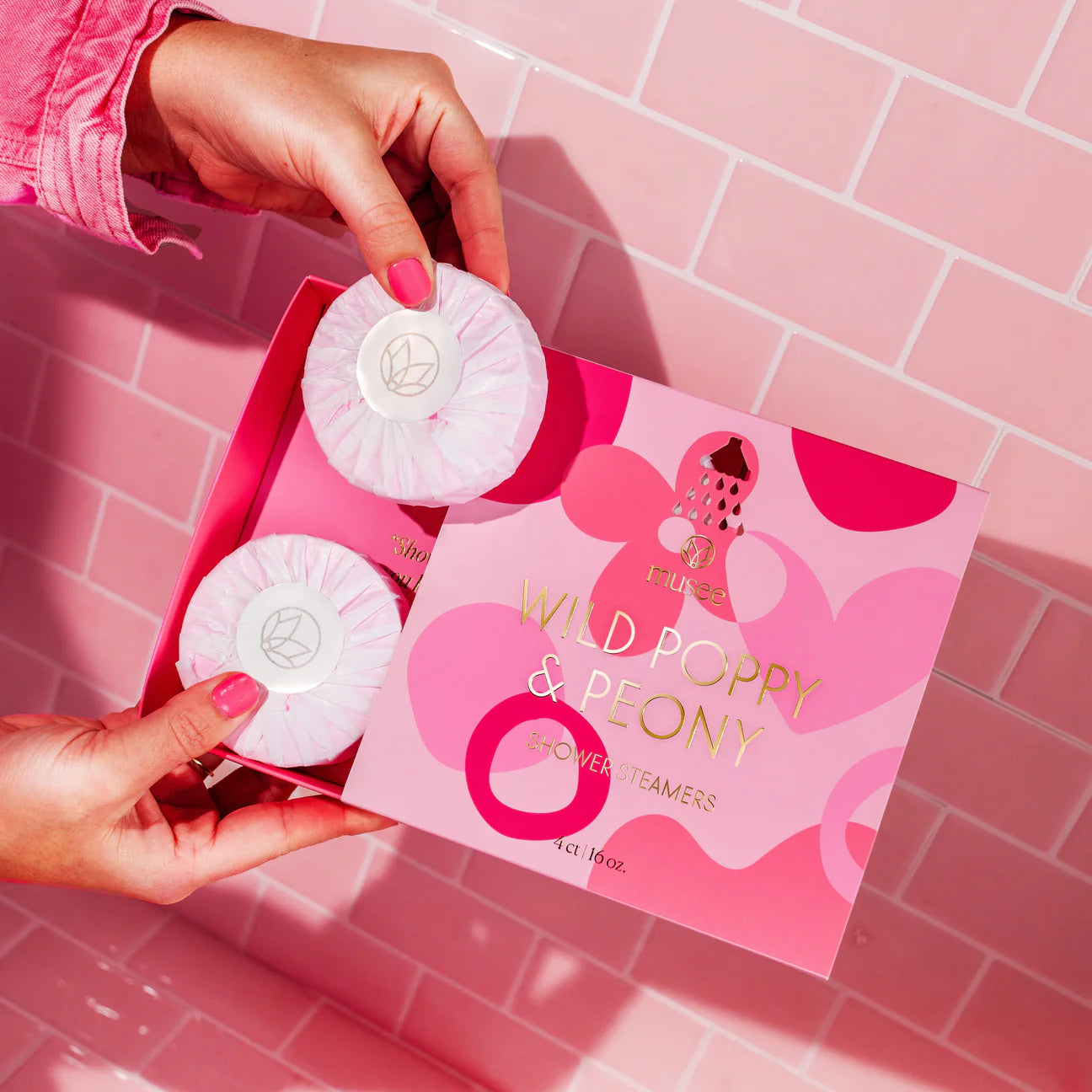 Wild Poppy & Peony Shower Steamers