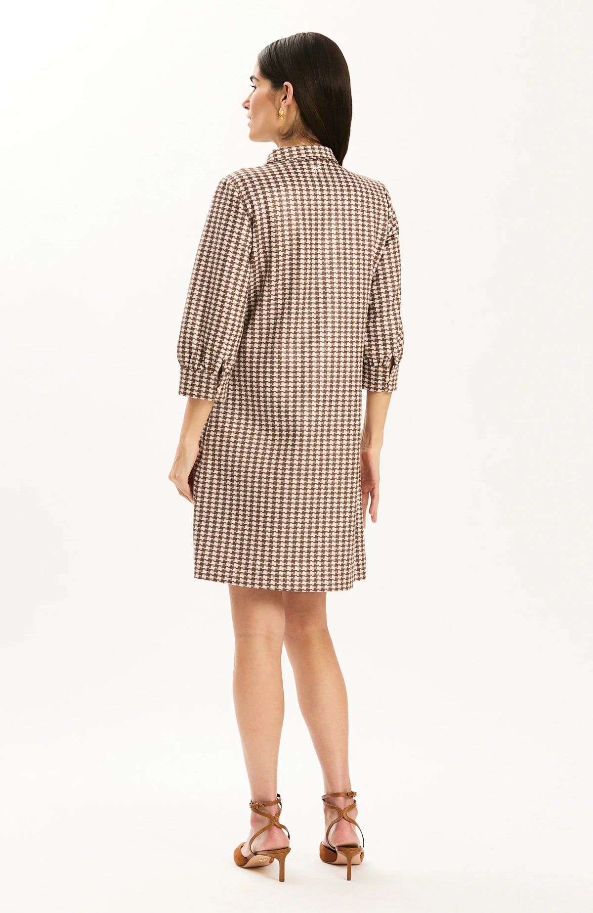 Knit Plaid Dress